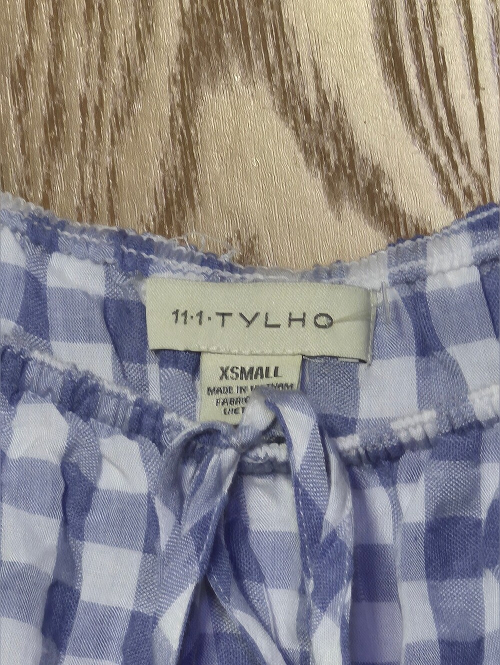 Anthropologie 11-1 Tylho for "Kinsey" Gingham Dress XS - Picture 4 of 11